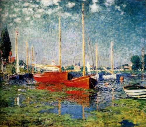 The Red Boats monet.jpg